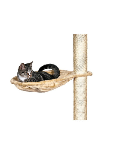 TRIXIE Hamac pour arbres à chat 45 cm beige