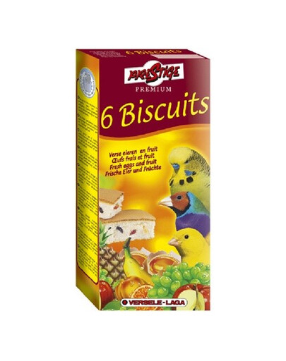 VERSELE-LAGA Biscuit Fruit Owocowe Biszkopty Dla Ptaków