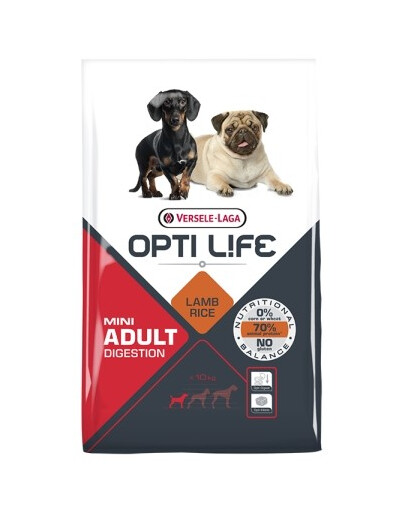 VERSELE-LAGA Adult Digestion Mini pour chiens de petite race à l'appareil digestif sensible 2,5 kg