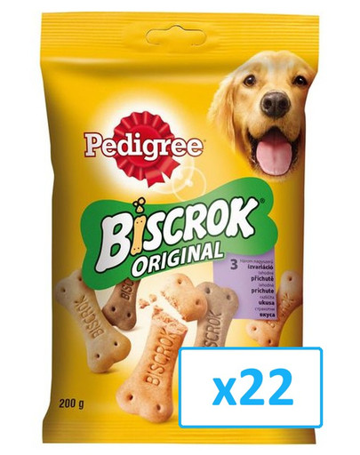 PEDIGREE Biscuits Biscrok™ Original pour chien 200 g x22