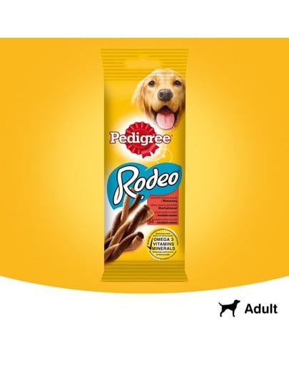 PEDIGREE Rodeo délicatesse avec du bœuf 70g