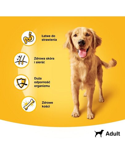 PEDIGREE kawałki kurczaka i warzywa w sosie saszetka 100g