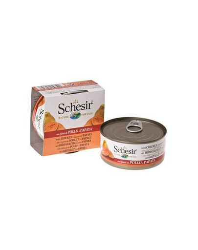 SCHESIR Fruit Poulet à la papaye 150g