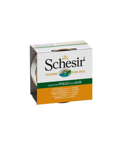 SCHESIR Filety Z Kurczaka Z Aloesem W Galaretce 150G