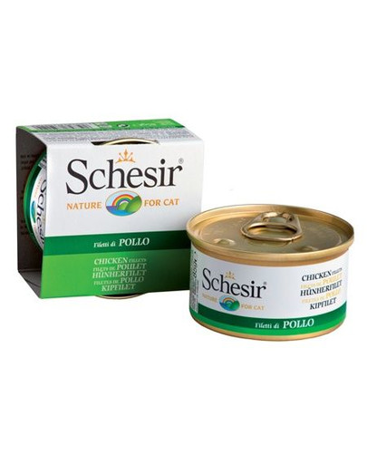 SCHESIR Filetti di pollo in gelatina 85g