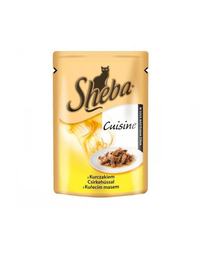 SHEBA Selection in Sauce z kurczakiem saszetka 85g