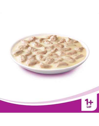 WHISKAS Soupe crémeuse traditionnelle 4x 85g x13