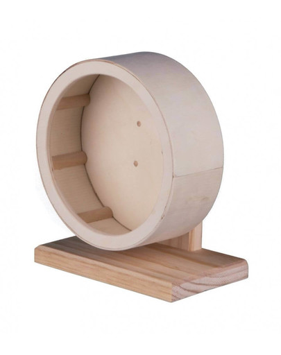 TRIXIE Roue d'exercice en bois 28 cm