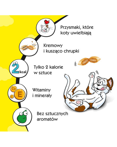 DREAMIES Friandise pour chat au fromage Mega 4 x 180g