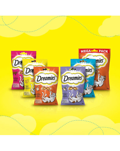 DREAMIES Mega avec fromage 180g