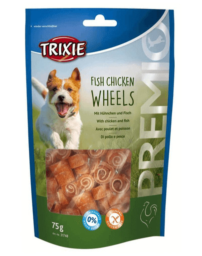 TRIXIE PREMIO friandises de poisson et de poulet 75g
