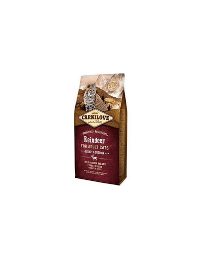 CARNILOVE Chat Energy & Outdoor Renne 2 kg
