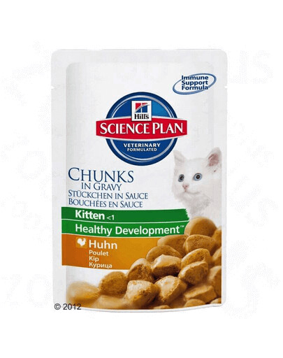 HILL'S Science Plan Feline Kitten Chicken 85 g au poulet