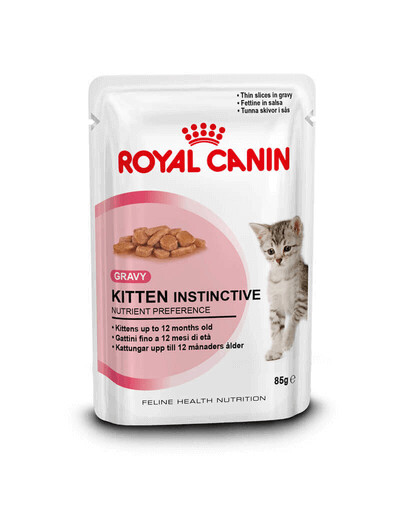 ROYAL CANIN Kitten instinctive morceaux dans la sauce