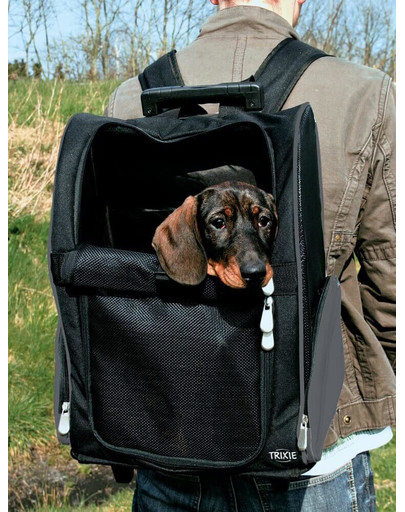 TRIXIE Sac de transport à roulettes pour chien "Tbag" - 36 × 50 × 27 cm
