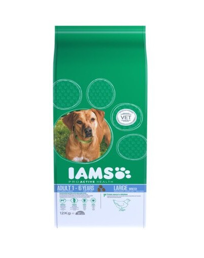 IAMS ProActive Health Adult Large Breed Chicken 12 kg
