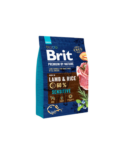 BRIT Premium By Nature Sensitive Lamb 3 kg