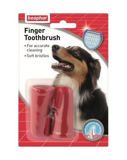 BEAPHAR Brosse à dents Thimble 2pc