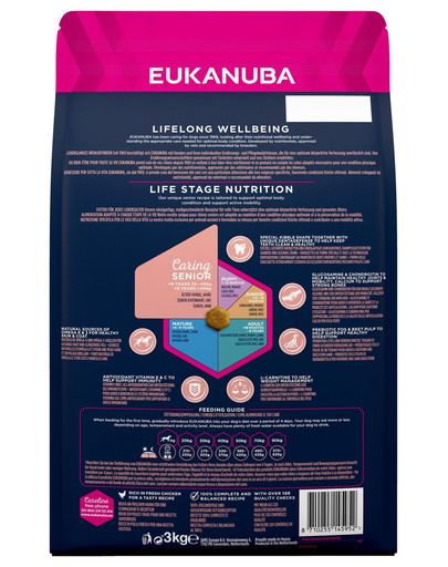 EUKANUBA Senior Large Breed Chicken - Chiens séniors de grandes races riche en poulet frais - 3kg