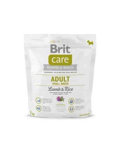 BRIT Care Adult Small Breed Lamb & Rice 1 kg