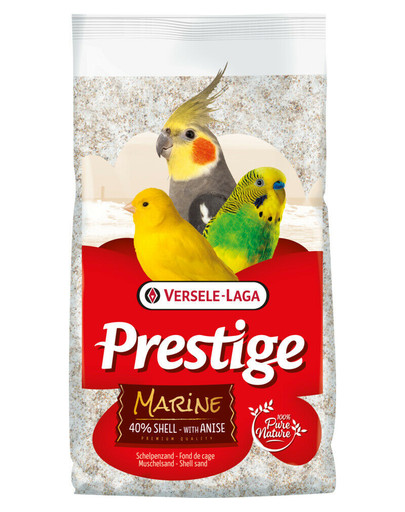 VERSELE-LAGA Shell Sand Marine 25 kg - sable pour les oiseaux