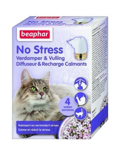BEAPHAR No Stress Dyfuzor + Wkład Aromatyzer Behawioralny Dla Kotów 30 ml