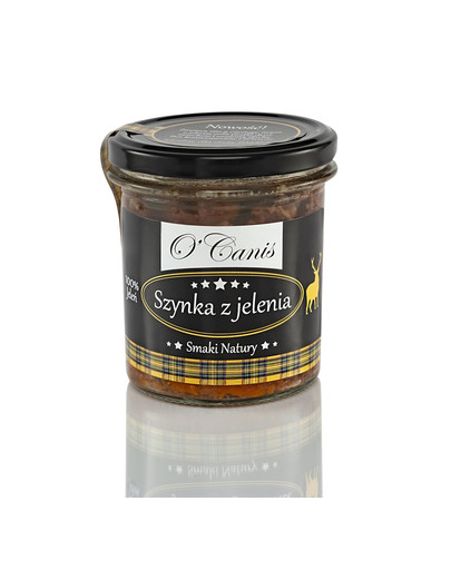 O'CANIS DE LUX Jambon de cerf en bocal 300 g
