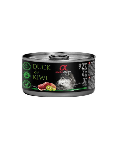 ALPHA SPIRIT Duck with kiwi Kaczka z kiwi 150 g