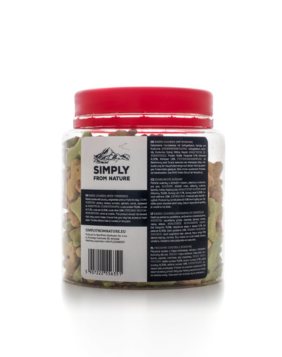 SIMPLY FROM NATURE Biscuits au curcuma 250 g