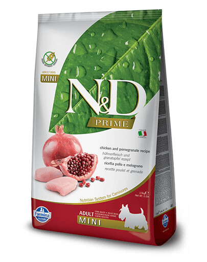FARMINA N&D Prime Chicken & Pomegranate Adult Mini 7 kg