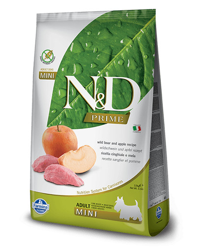 FARMINA N&D Prime Boar & Apple Adult Mini 2.5 kg
