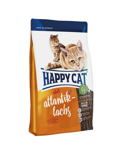 HAPPY CAT Fit & Well Adult Saumon 4 kg