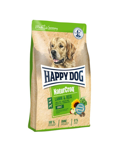 HAPPY DOG NaturCroq jagnięcina/ryż 4 kg
