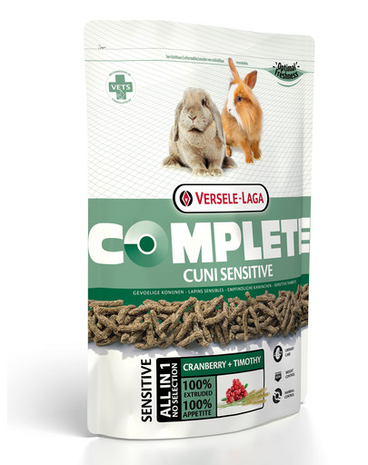 VERSELE-LAGA Cuni Sesitive Complete pour lapins (nains) sensibles 500g