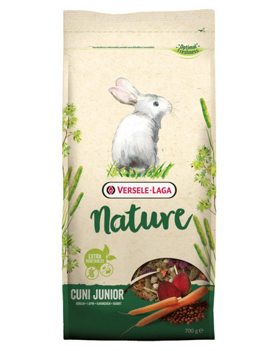 VERSELE-LAGA Cuni Junior Nature pour lapins (nains) jusqu'à 8 mois 2,3 kg