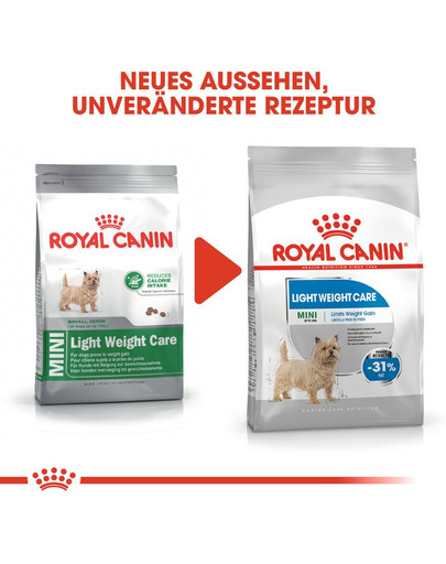 ROYAL CANIN Mini light weight care 1 kg - croquettes pour chiens adultes, petites races sujettes au surpoids