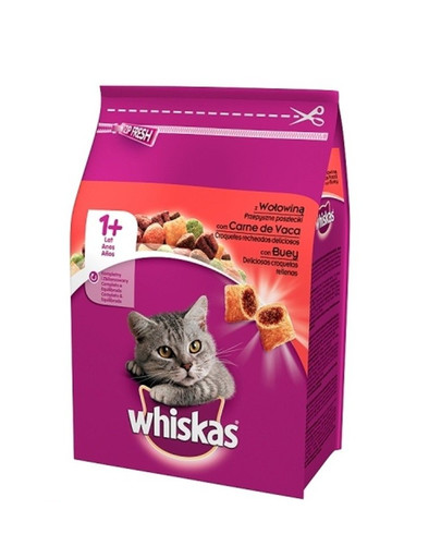 WHISKAS Adulte Boeuf et Carrote 14 x 300 g