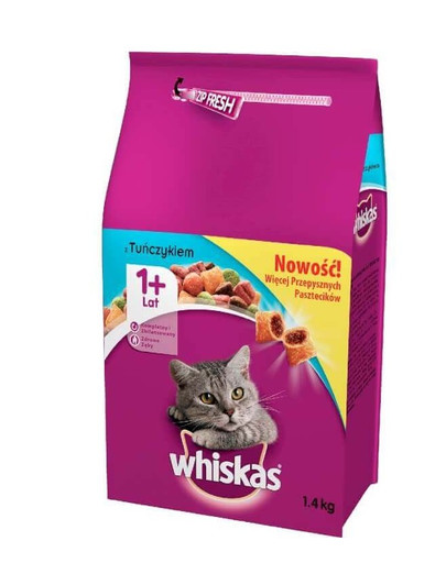 WHISKAS Adult au thon 1.4 kg x 6
