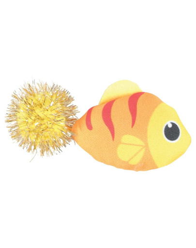 ZOLUX LOVELY poisson jouet pour chat avec herbe à chat