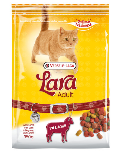 VERSELE-LAGA Lara Adult Lamb Pour les chats Avec de l'agneau 10kg