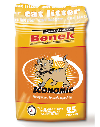 BENEK Super Economic Litière 25l