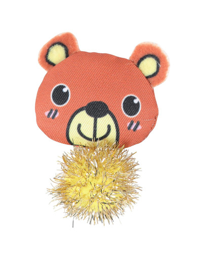 ZOLUX LOVELY jouet pour chat ours en peluche avec herbe à chat