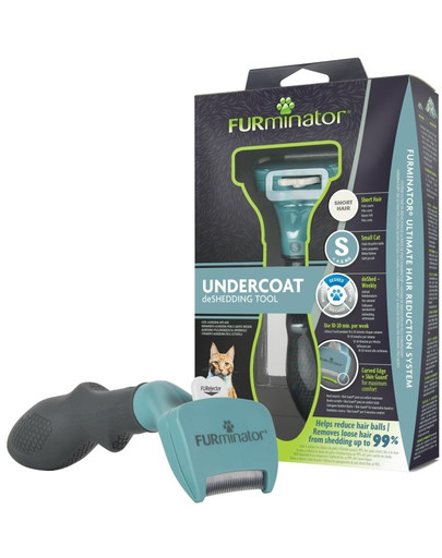 FURMINATOR Undercoat deShedding pour chats à poil court - Petit