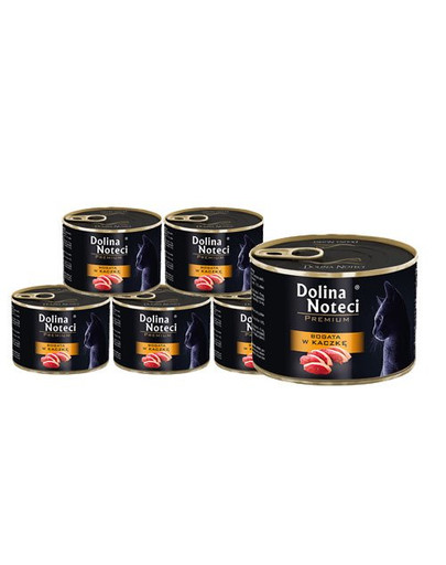 DOLINA NOTECI Premium Riche en agneau pour chats adultes 185 g