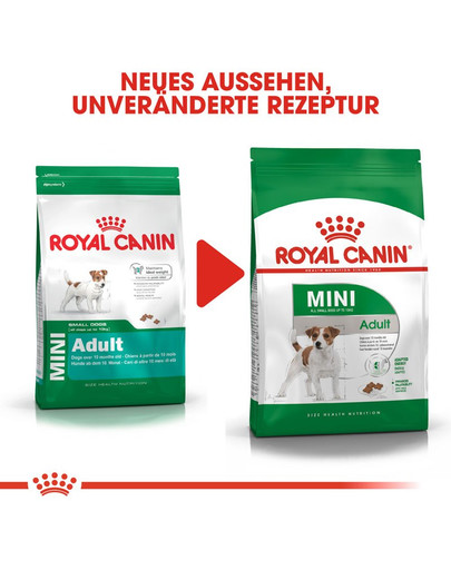 ROYAL CANIN Mini Adult 8+1 kg FREE