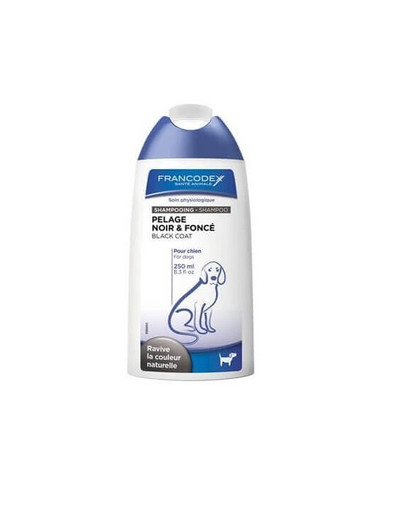 FRANCODEX Shampooing pour pelage noir 250 ml