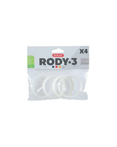 ZOLUX Connecteur RODY3 4 pcs. blanc