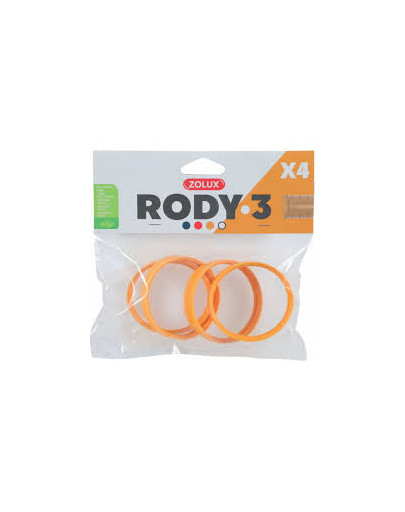ZOLUX Connecteur RODY3 4 pcs. jaune