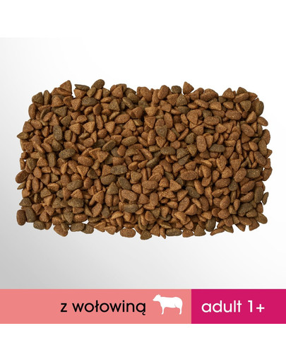 PERFECT FIT Cat 6x750 g Adult beef multi croquettes au boeuf pour chats