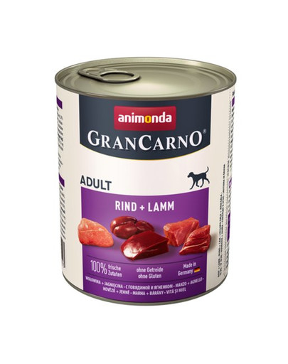 ANIMONDA Grancarno boeuf et agneau 400 g